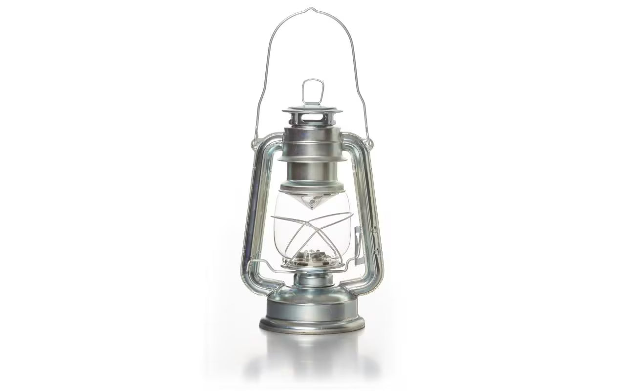 Balthasar Sturmlaterne LED, Silber