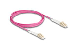 Delock LWL Duplex Patchkabel, OM4, 2m