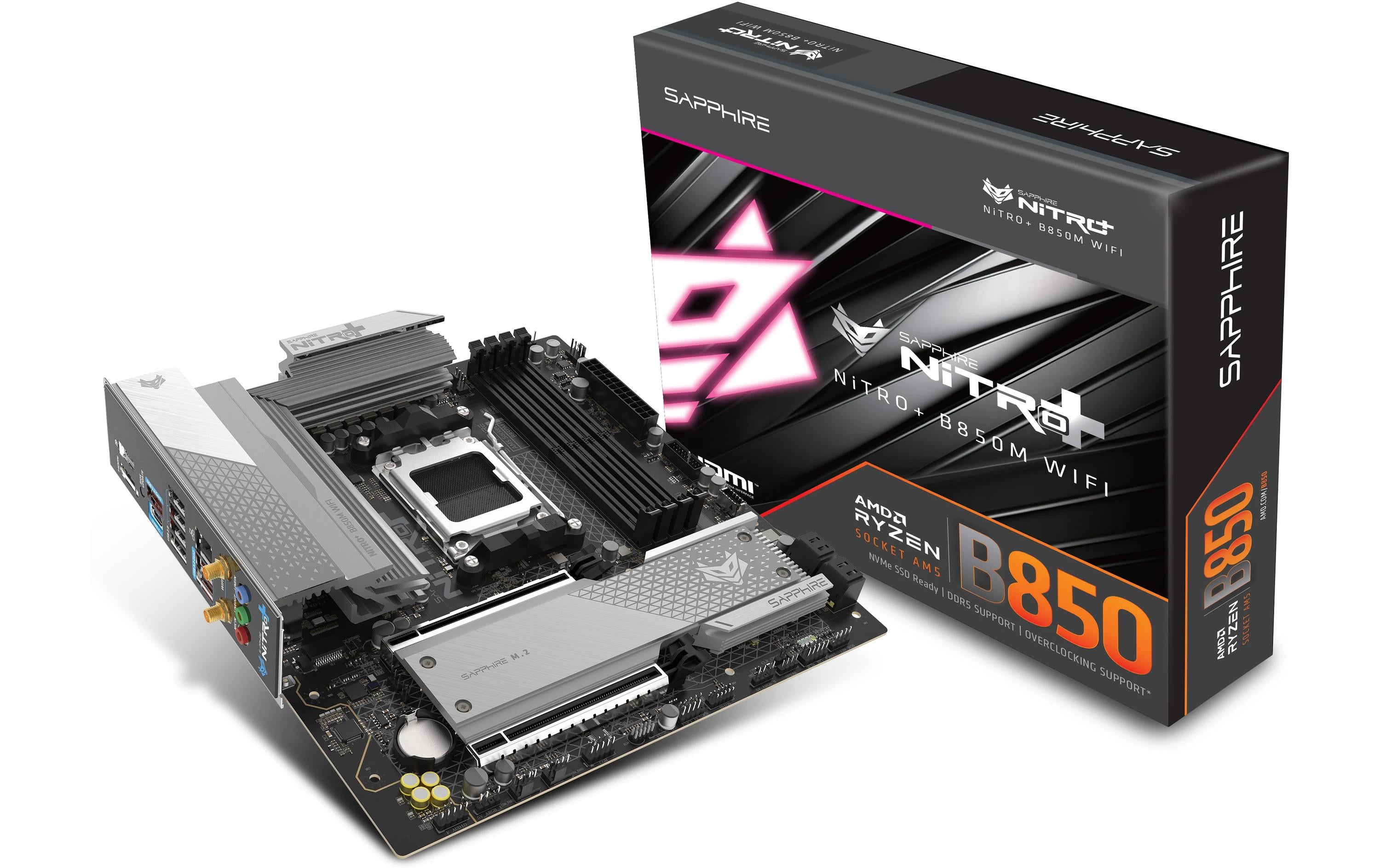 Sapphire NITRO+ B850M WIFI, mATX, AM5