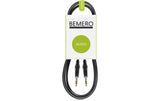 Bemero BAC1515-150BK 6.3 Klinke m+m 1.5m
