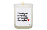 ChattyCandles Duftkerze Thank you for being