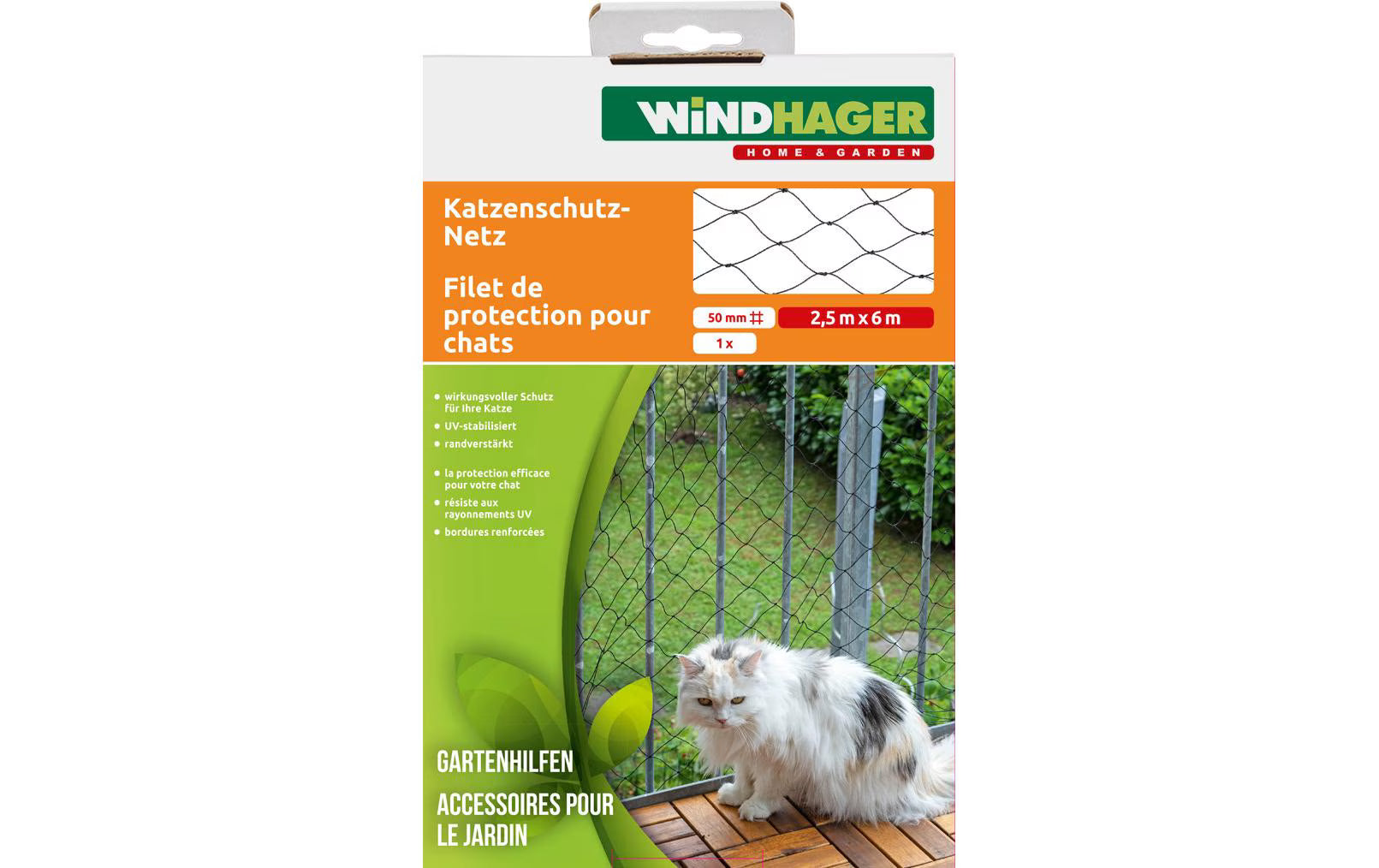 Windhager Katzenschutz-Netz extra stark