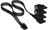 Netzteil Zubehör Corsair Kabel SATA Power