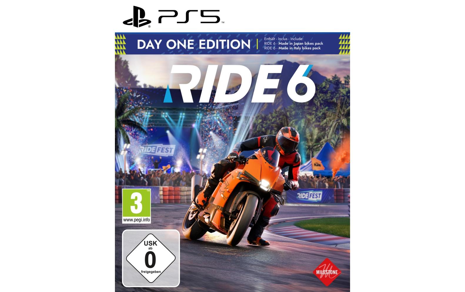 RIDE 6 Day One Ed, PS5