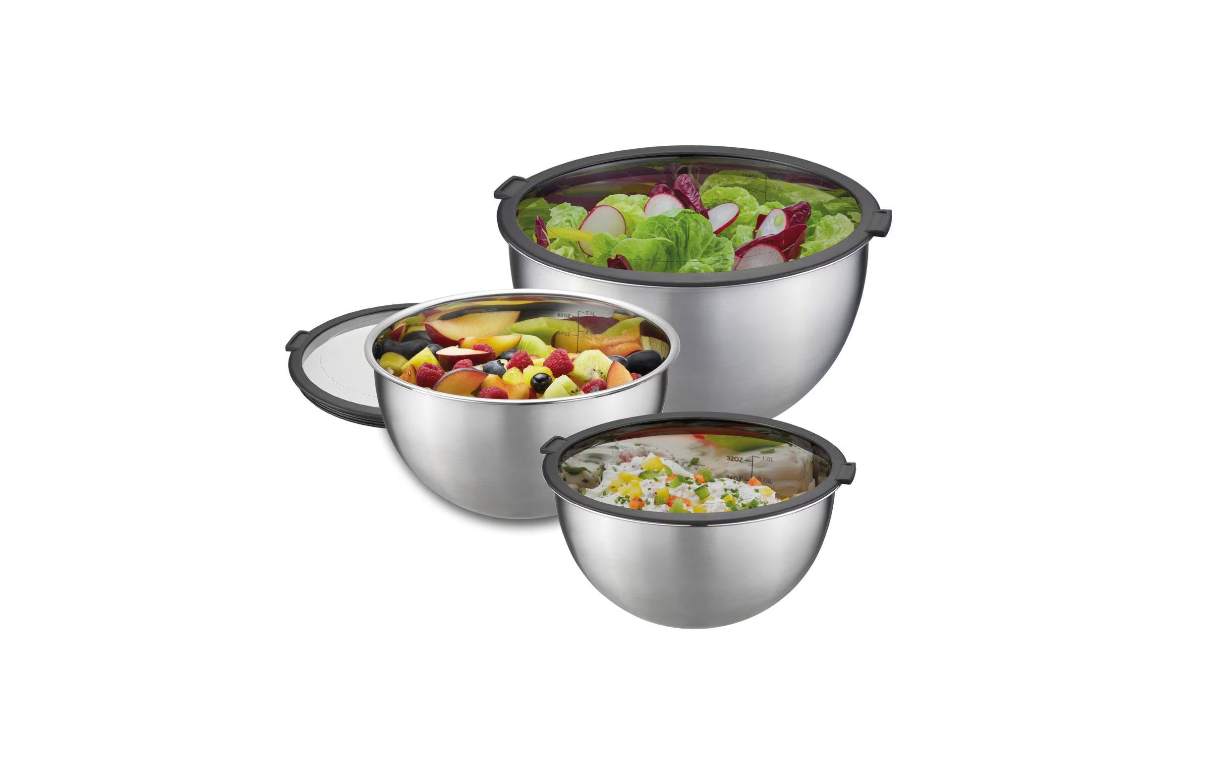 GEFU Frischhalteschüssel-Set MONDI
