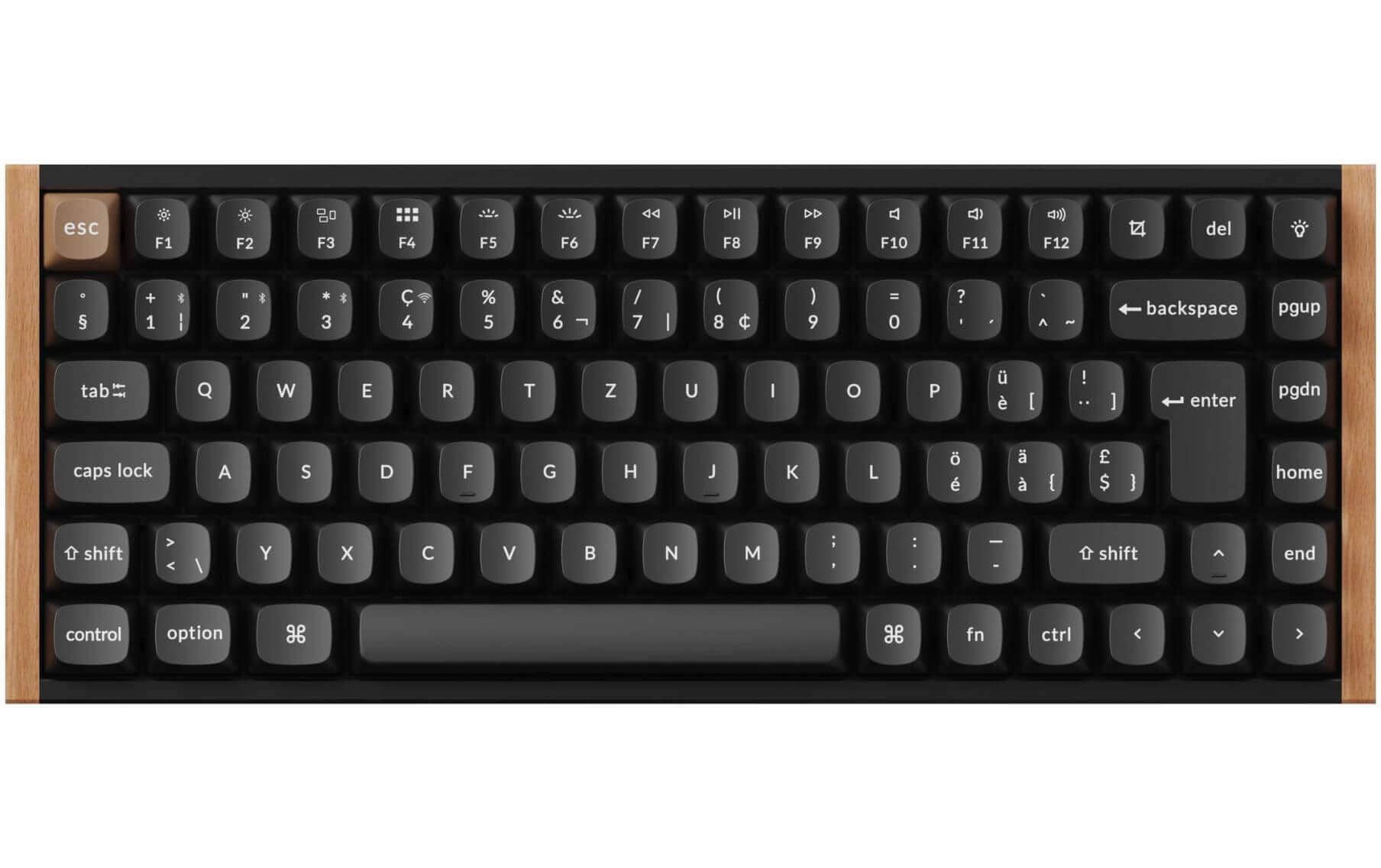 Keychron K2 HE Black Wood Mag Switch, CH