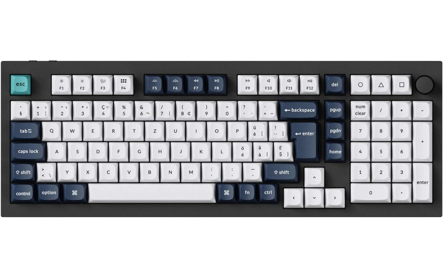 Keychron Q5 Max Black QMK Red Switch, CH