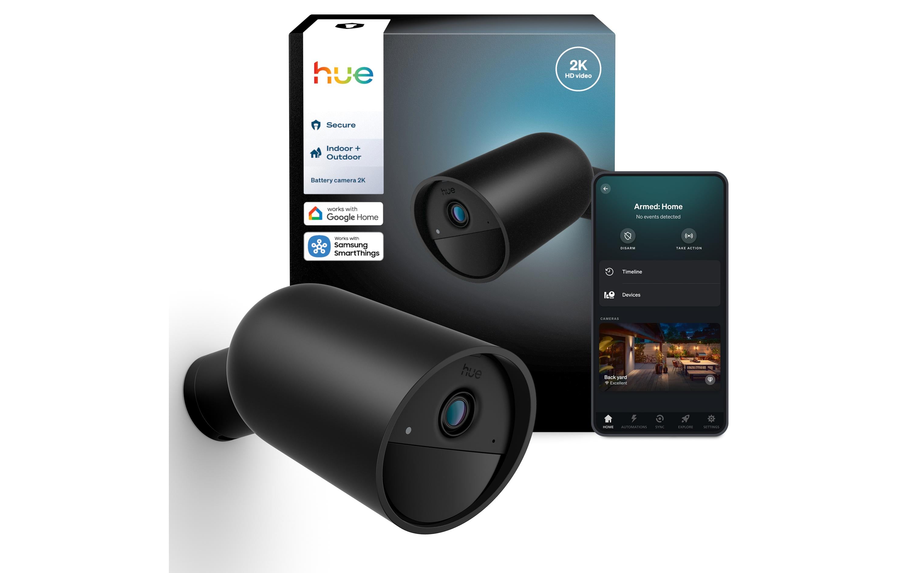 Philips Hue Secure Kamera 2K