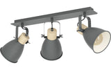 EGLO COSWARTH Spot anthrazit/creme-weiss