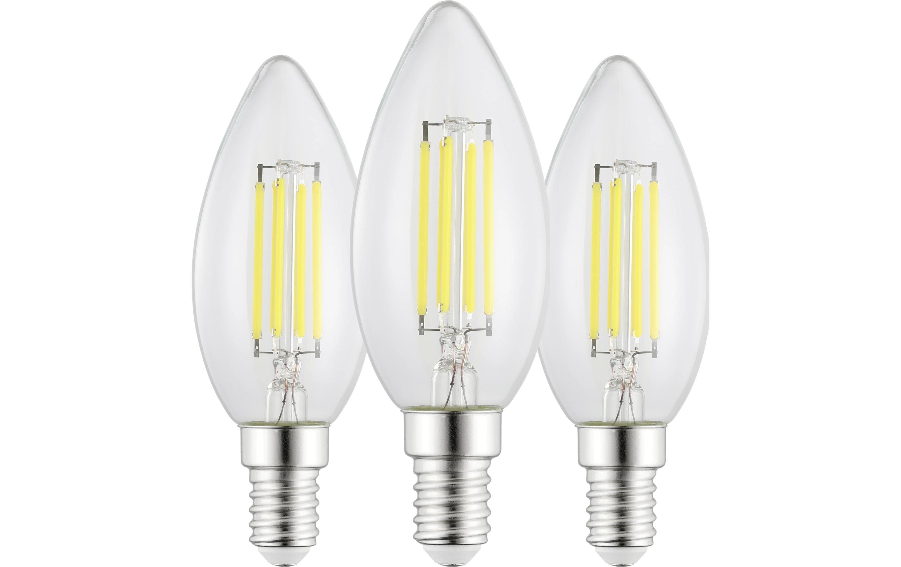 Eglo Leuchtmittel E14 Kerze 3er Pack
