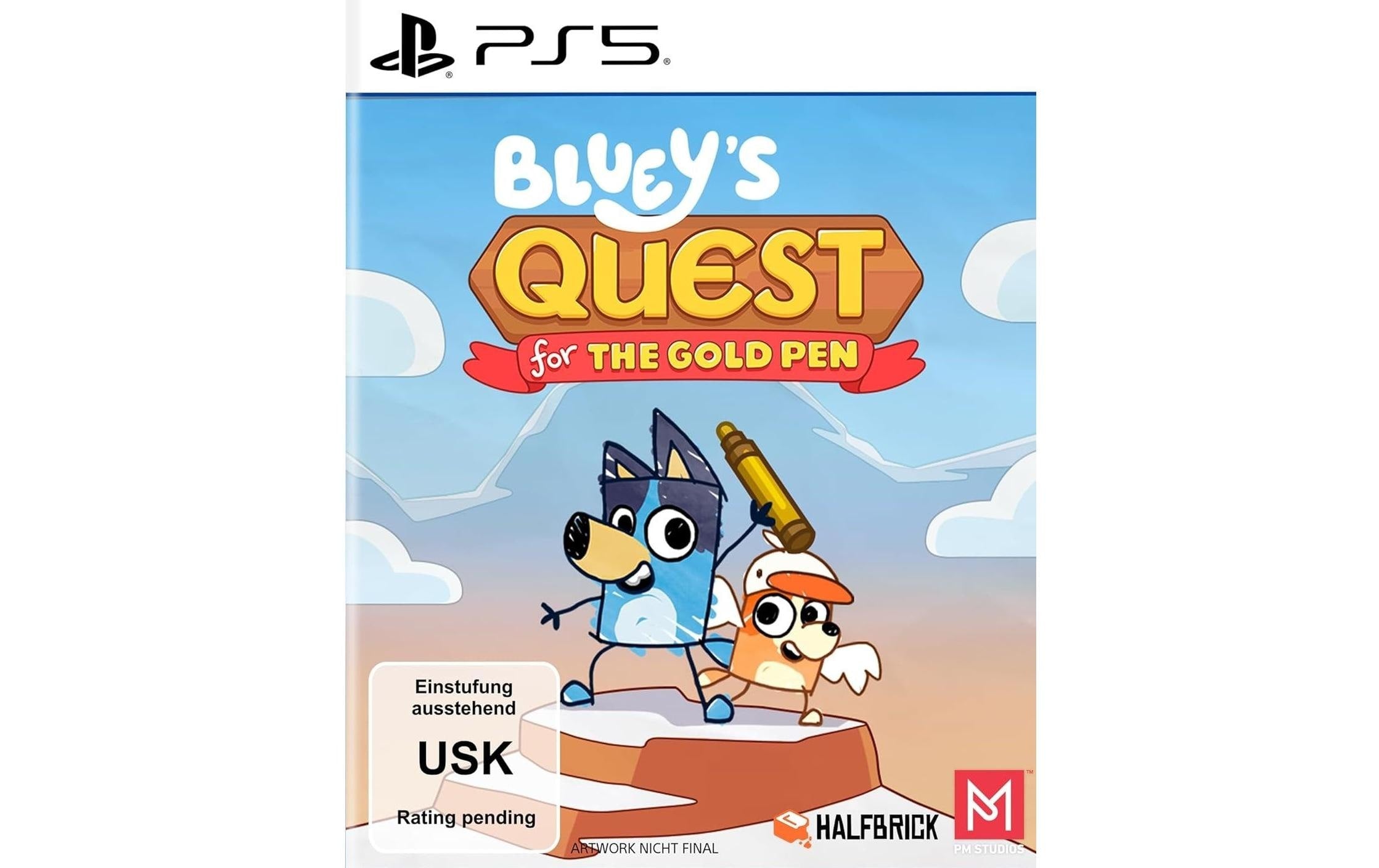 Bluey's Quest for the Gold Pen, PS5