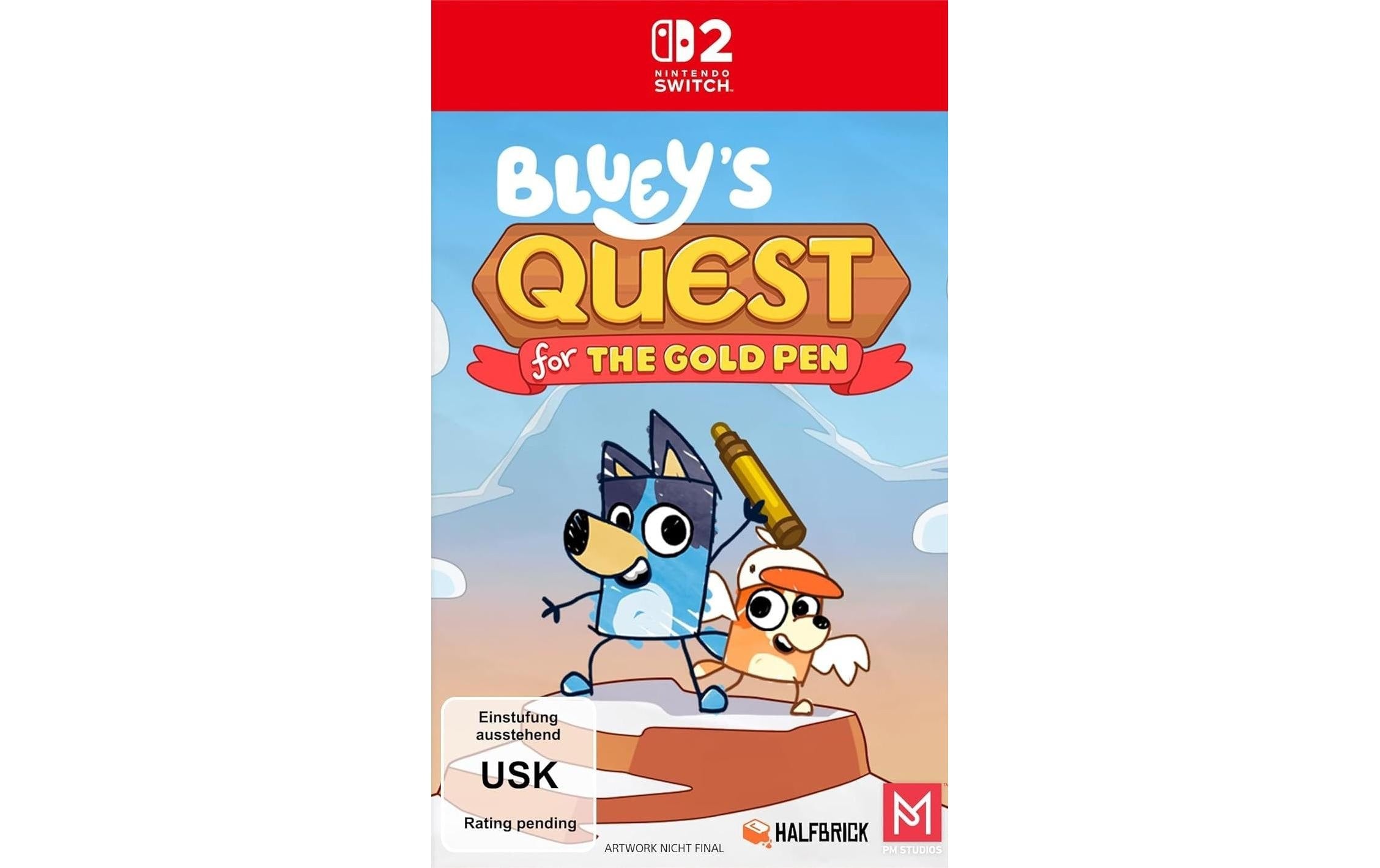 Bluey's Quest for the Gold Pen, Switch 2