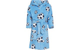 Playshoes Fleece-Bademantel Fussball