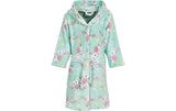 Playshoes Fleece-Bademantel Einhorn