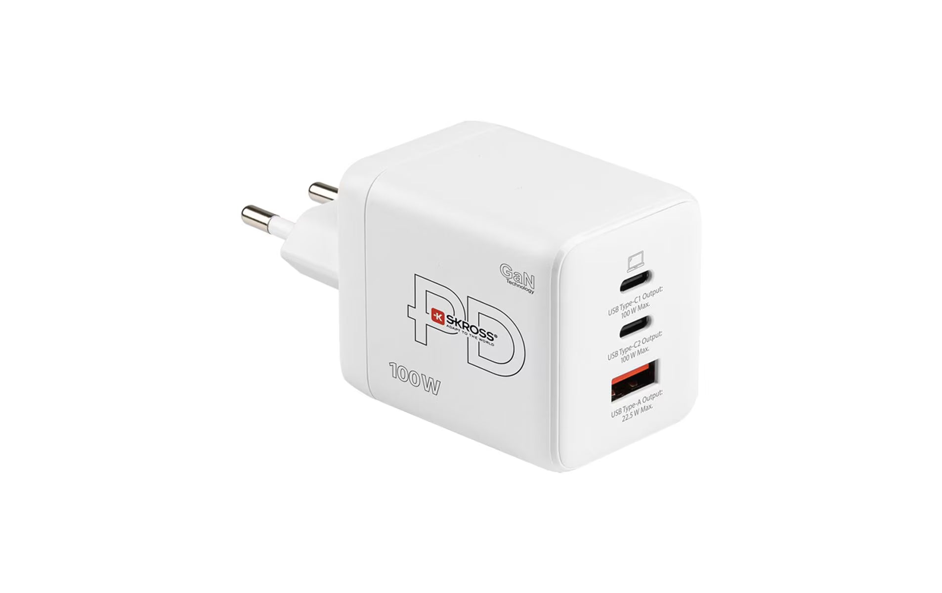 SKROSS Power Charger 100W GaN EU