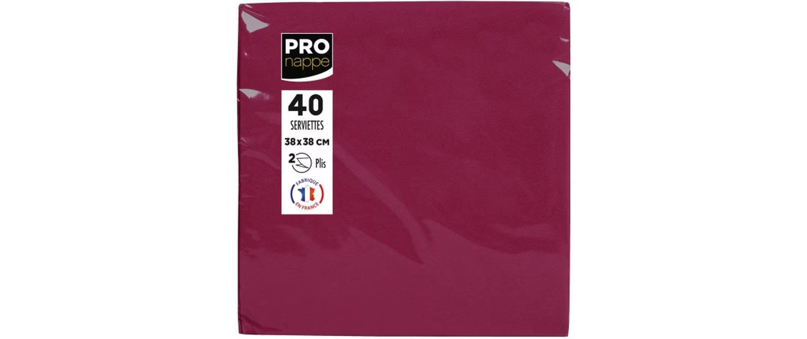 PRO nappe Servietten 38x38 cm, 40 Stück