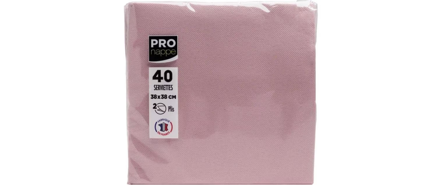 PRO nappe Servietten 38x38 cm, 40 Stück