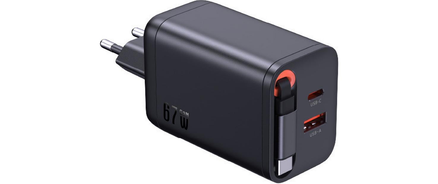Schönenberger 67W GaN 2-Port Fast schwarz