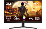 AOC 32 C32G42ZE, 1920x1080, 260 Hz Curved