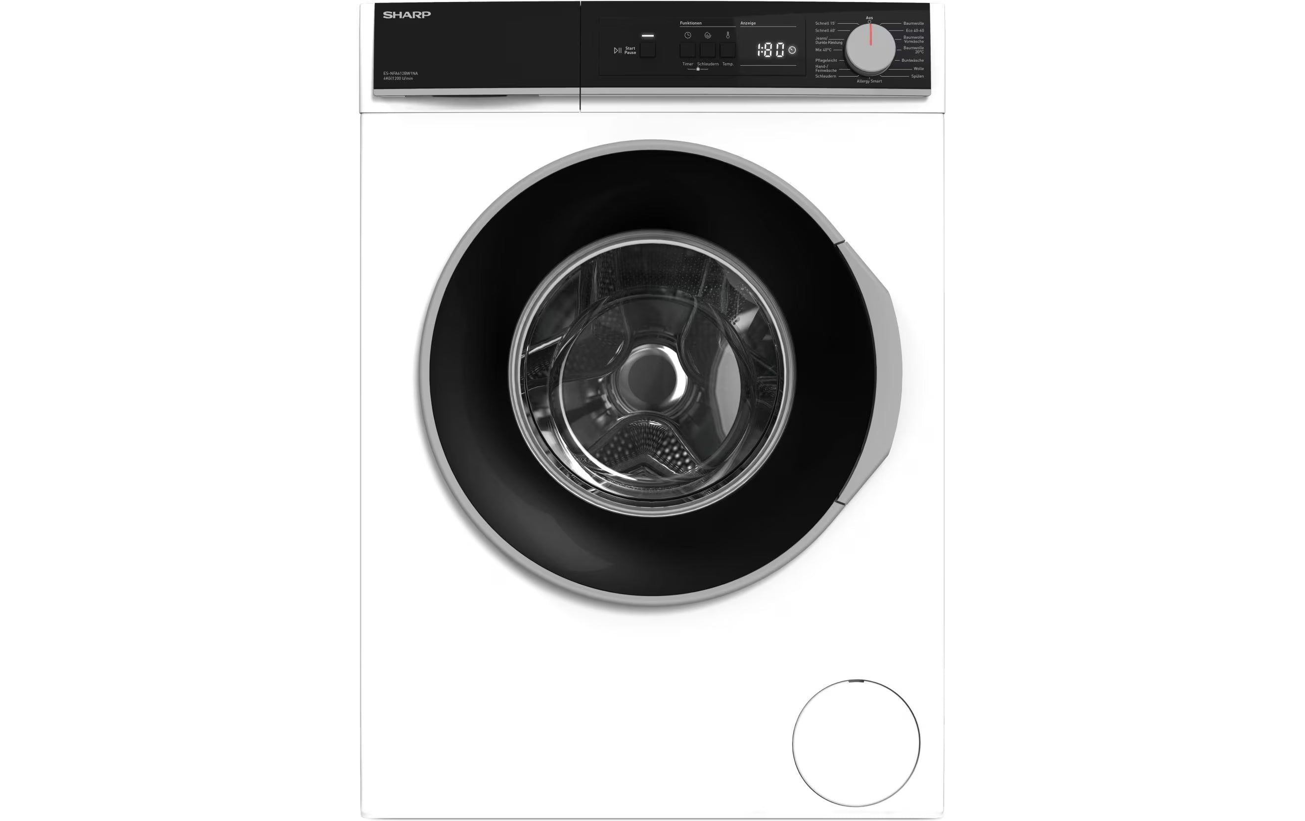Sharp Waschen ES-NFA612BW1NA