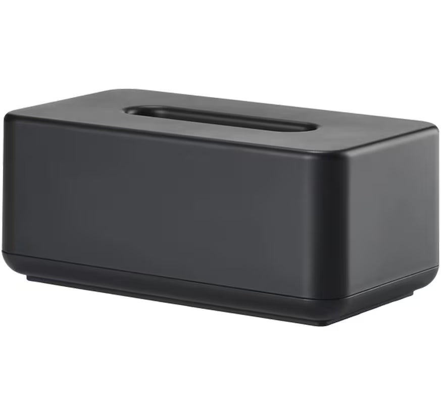Zone Kosmetiktuchbox Ume, Schwarz