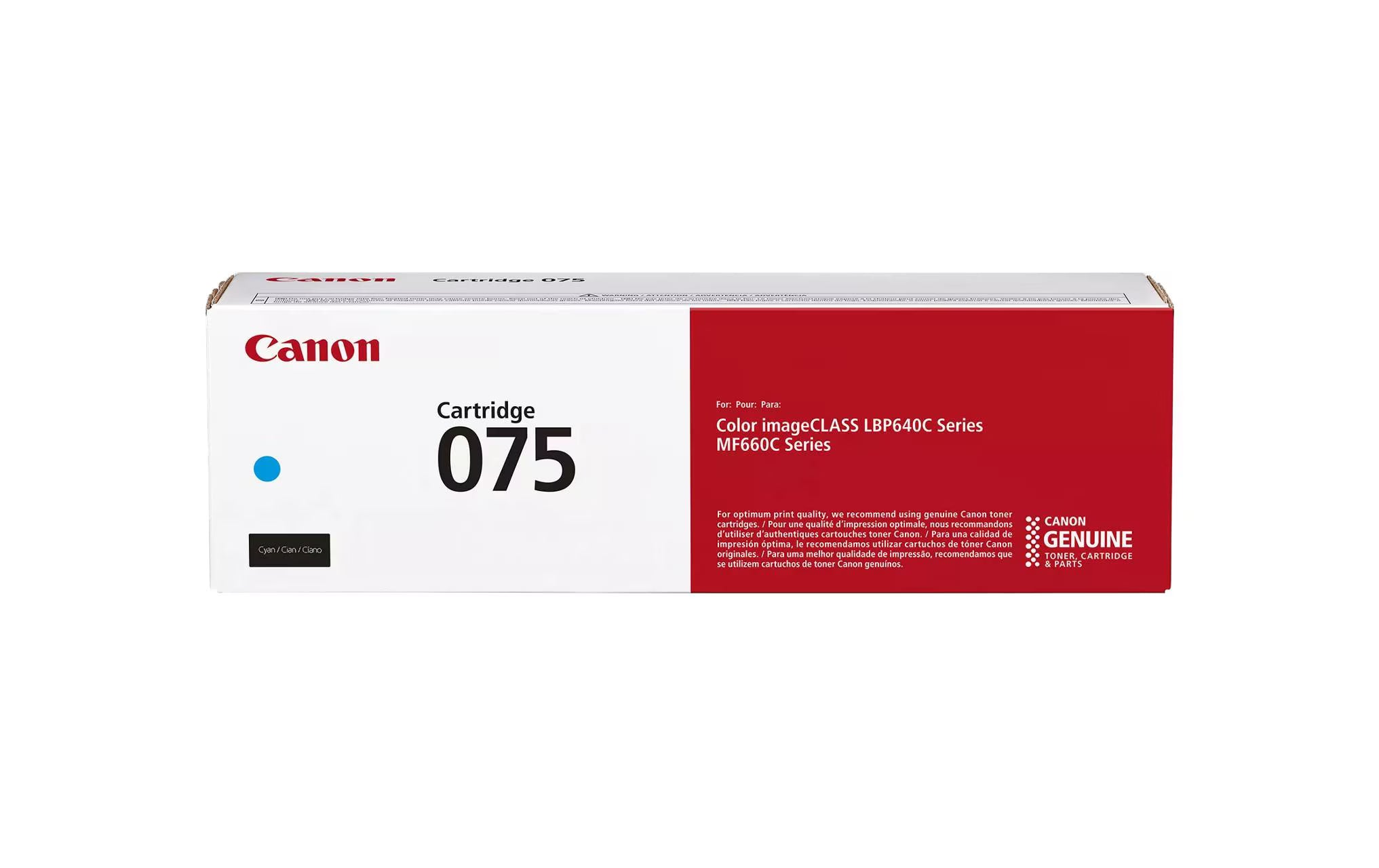 Canon Toner 075 Cyan