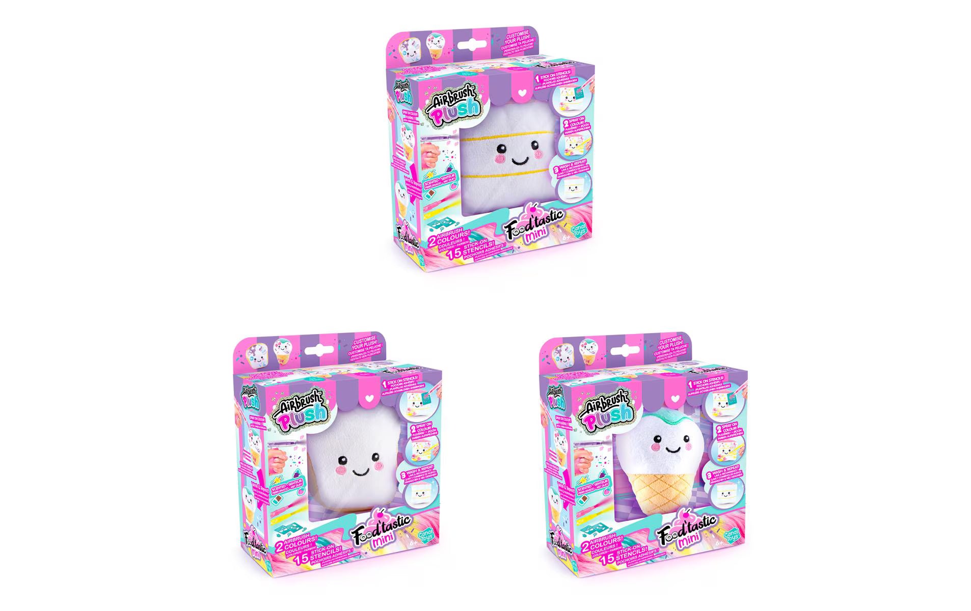 Airbrush Plush Foodtastic