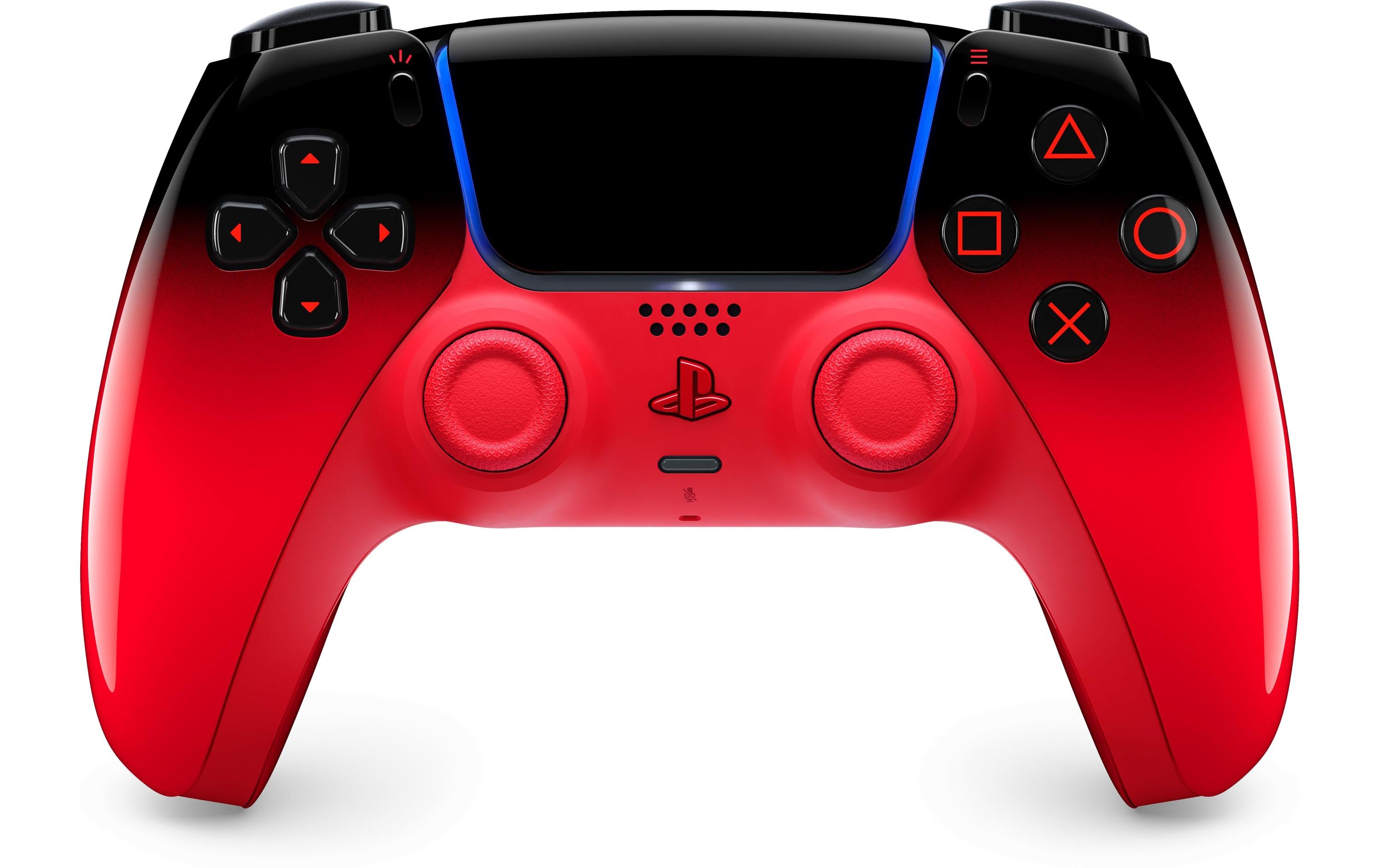 Sony PS5 DualSense Controller, techno red