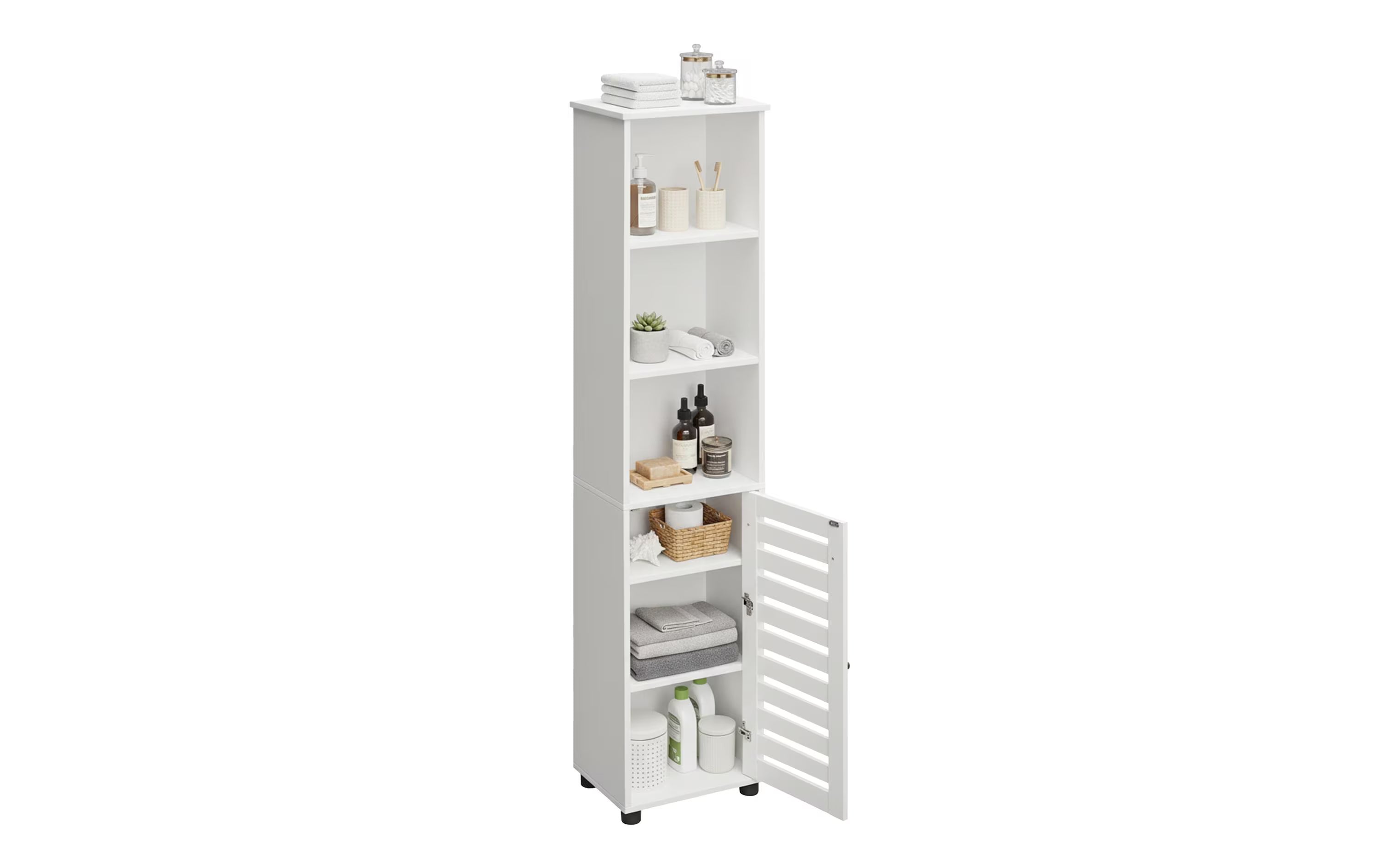relaxdays Badezimmerschrank mit Tür