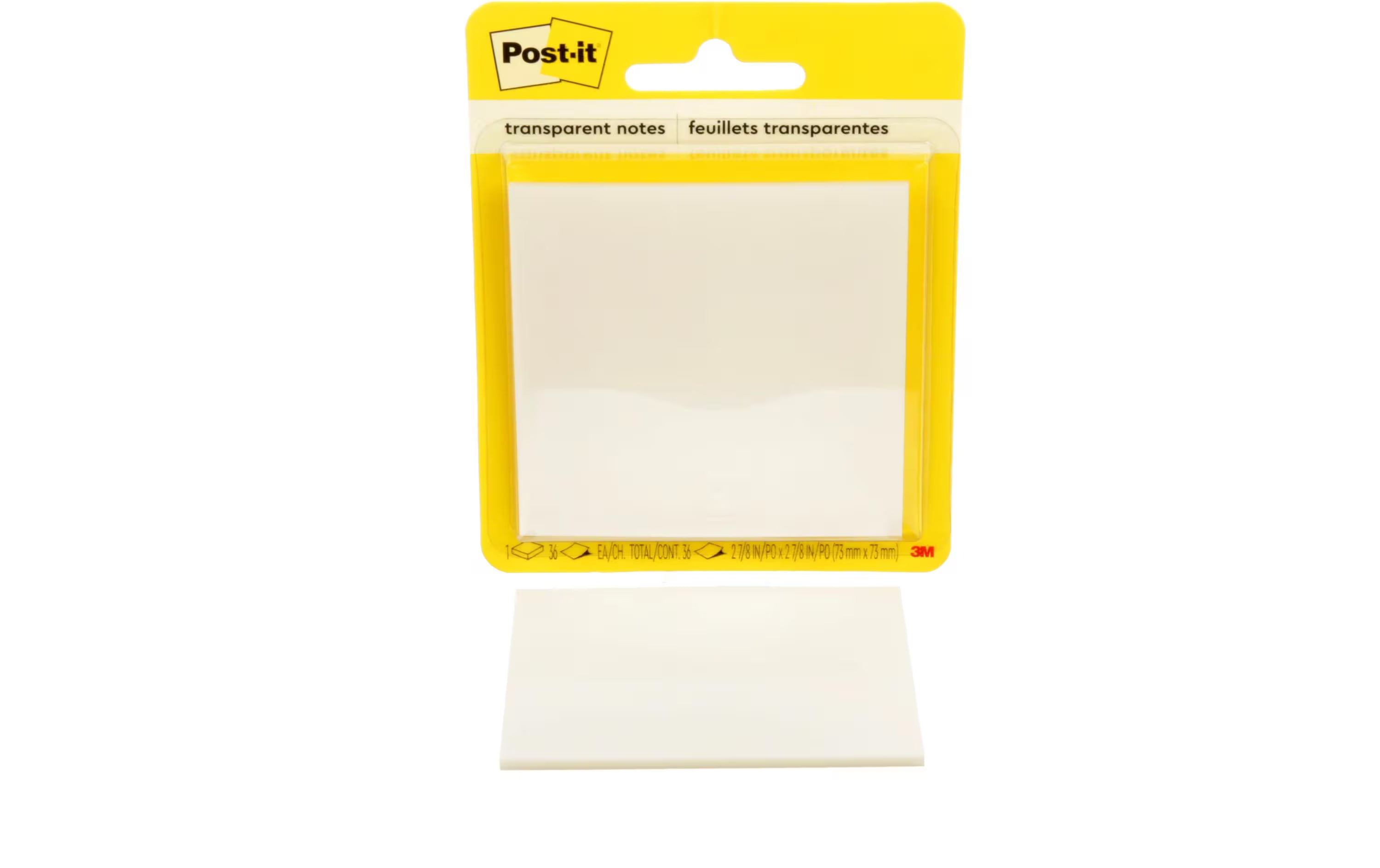 3M Post-it, Haftnotizen, transparent