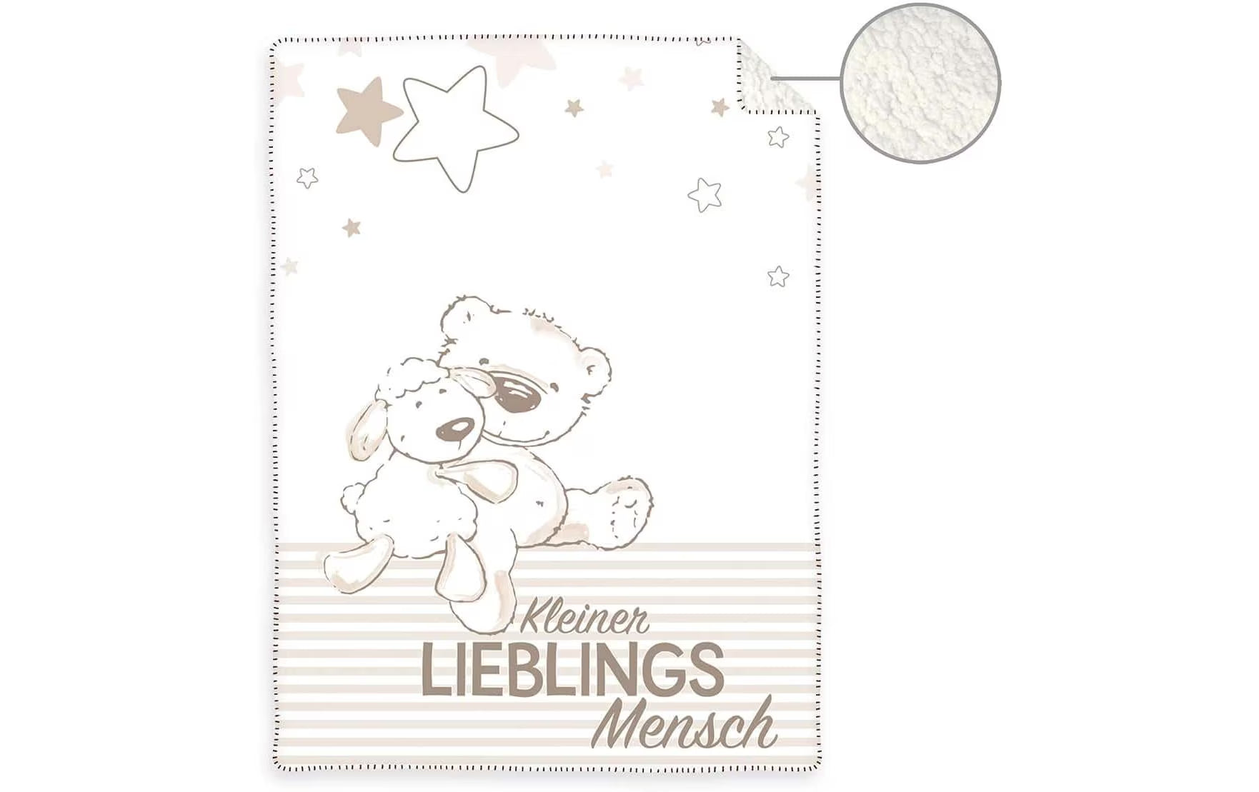 Herding Kuscheldecke Lieblingsmensch