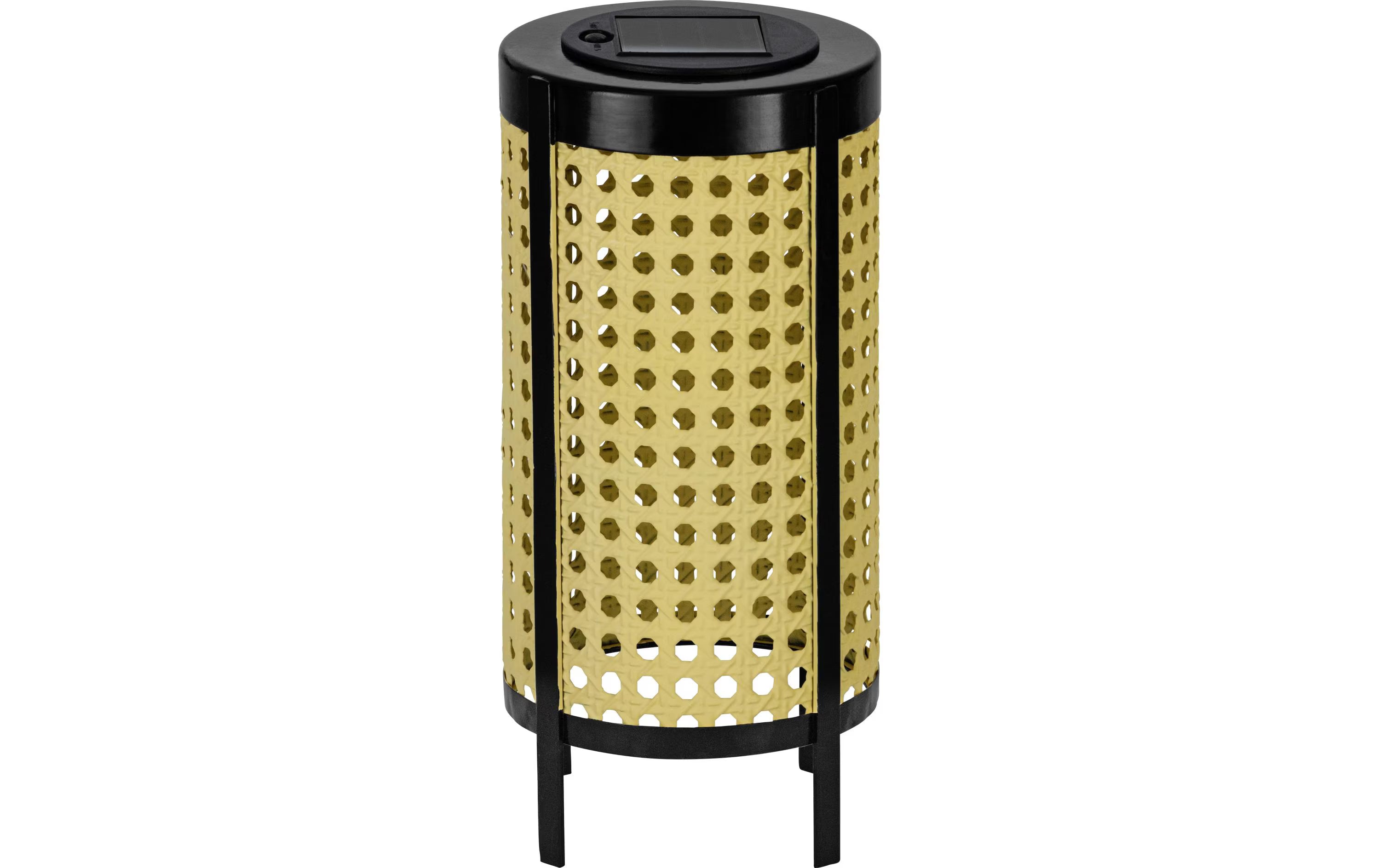 EGLO SOLAR Laterne schwarz/beige