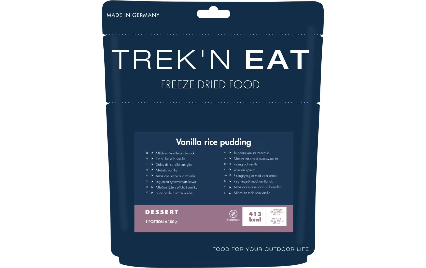 TREK'N EAT Milchreis Vanille