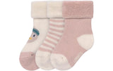 Lässig Erstlings-Terry Socken Ente 3er