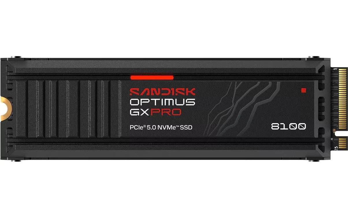 SanDisk Optimus GX PRO 8100 4TB Heatsink