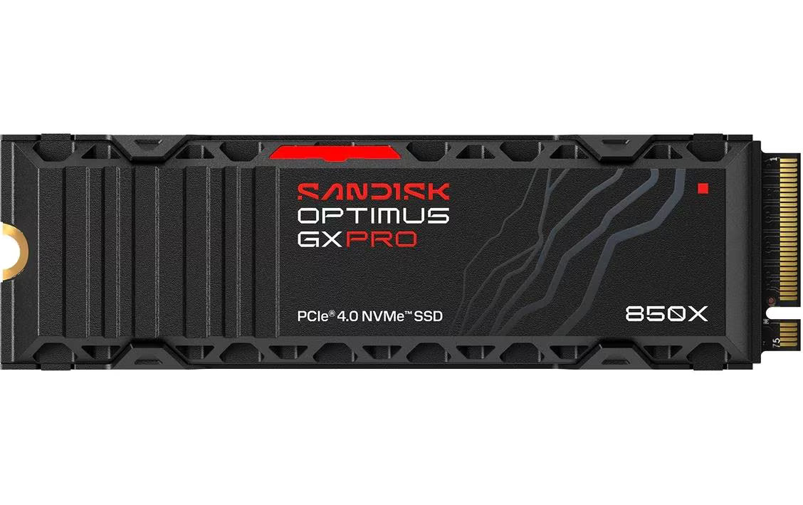 SanDisk Optimus GX PRO 850X 1TB Heatsink