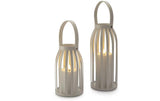 STTSolar Candle Lantern Set