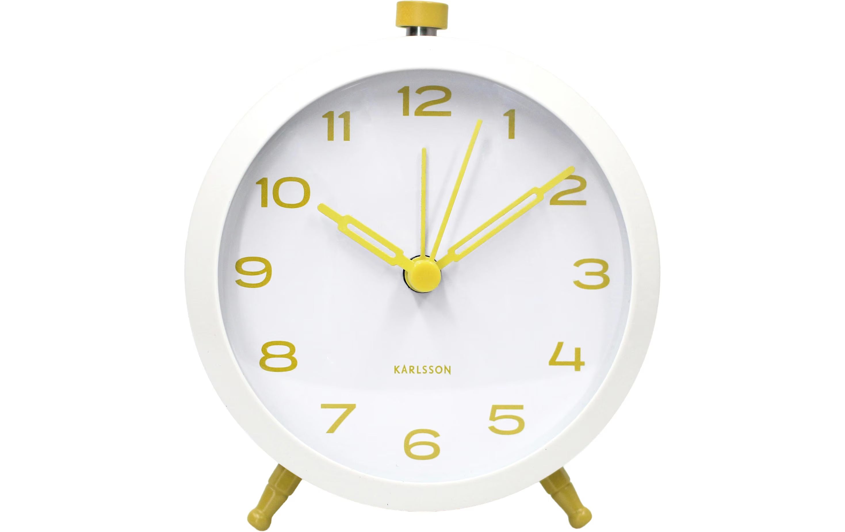 KARLSSON Wecker Button Retro