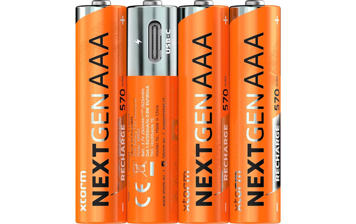 Xtorm Akku NextGen AAA 570mAh, 4 Stk