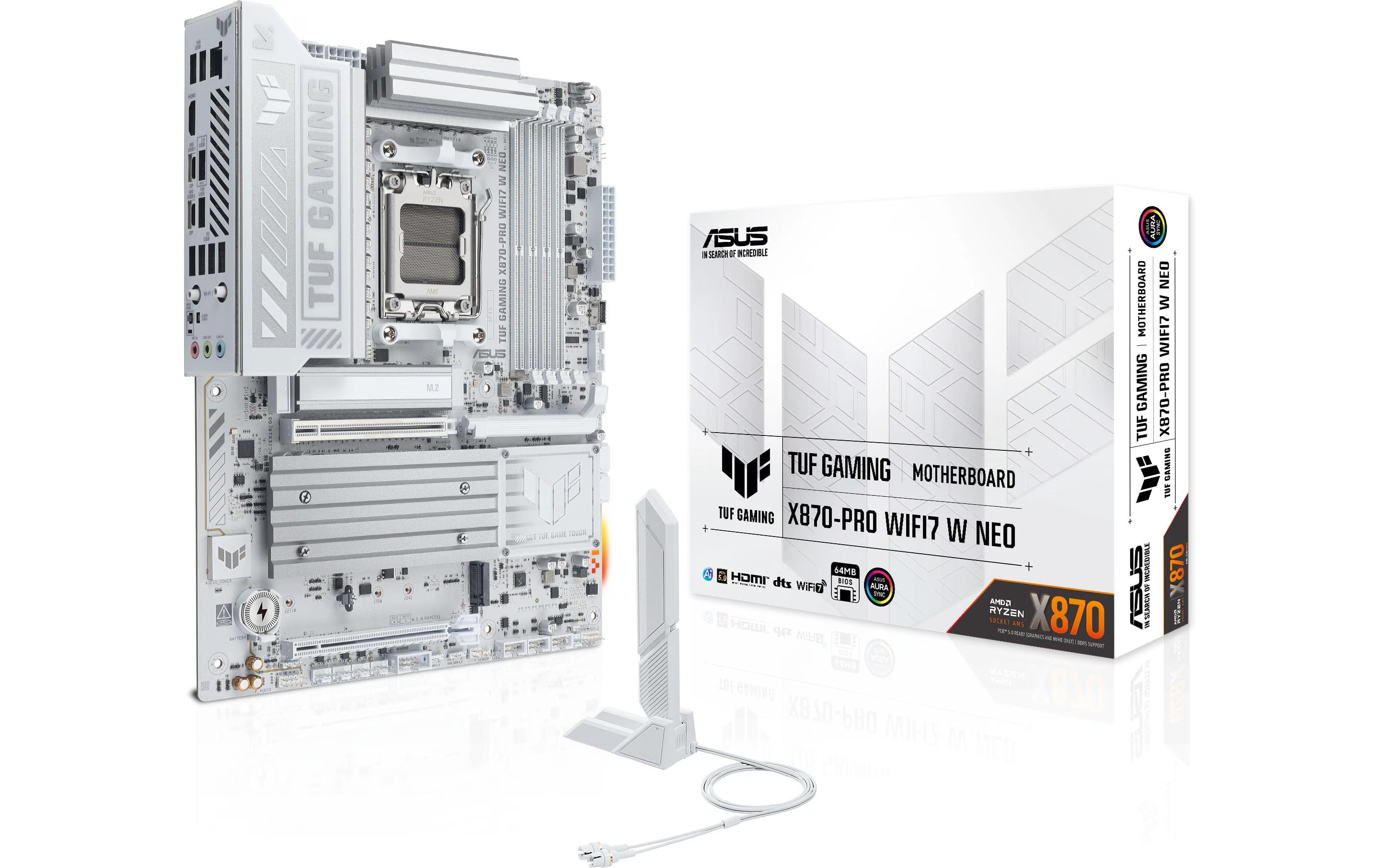 ASUS TUF GAMING X870-PRO WIFI7 W NEO, ATX