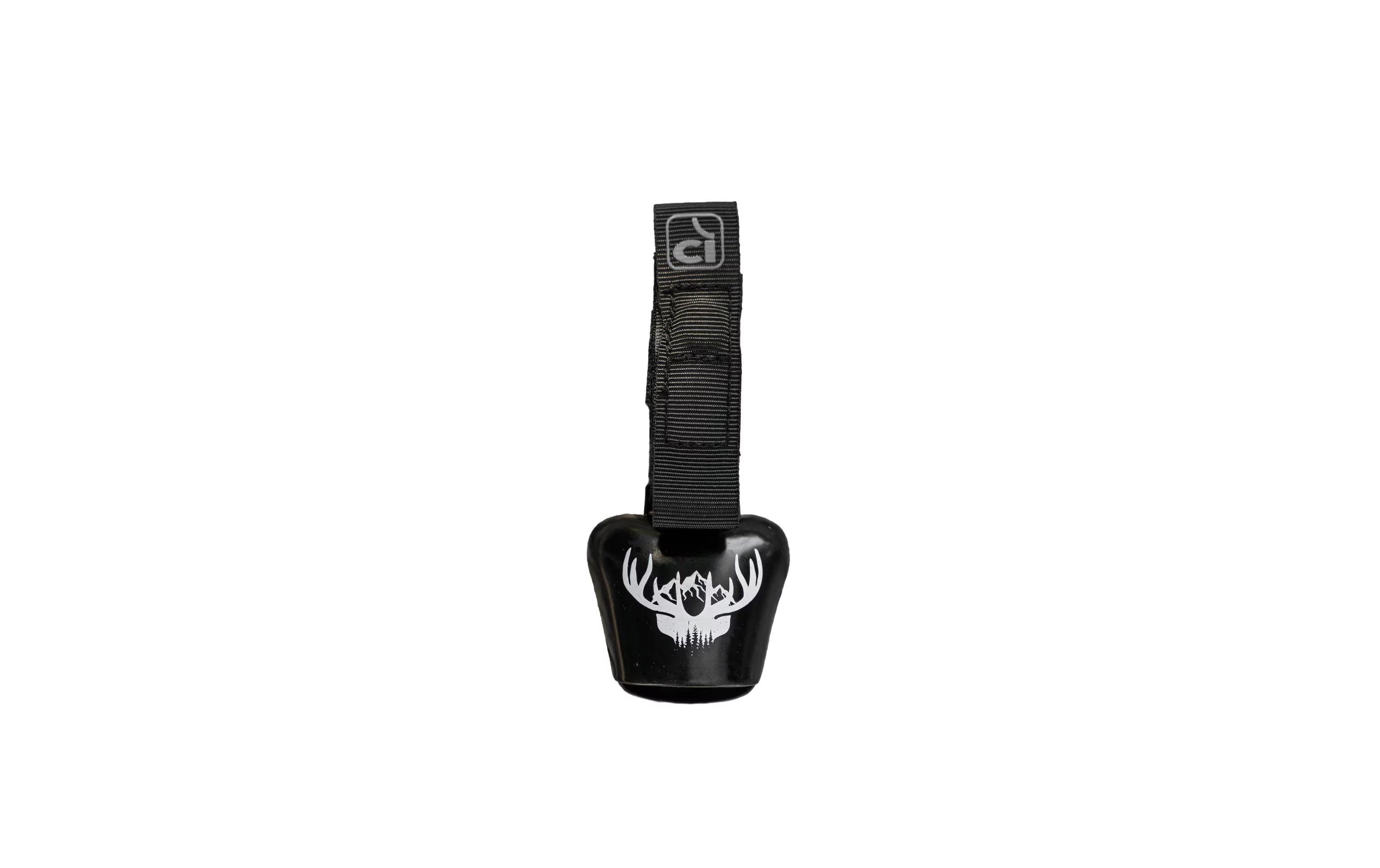 Incirca Glocke, COWBELL, schwarz mit Hirsch