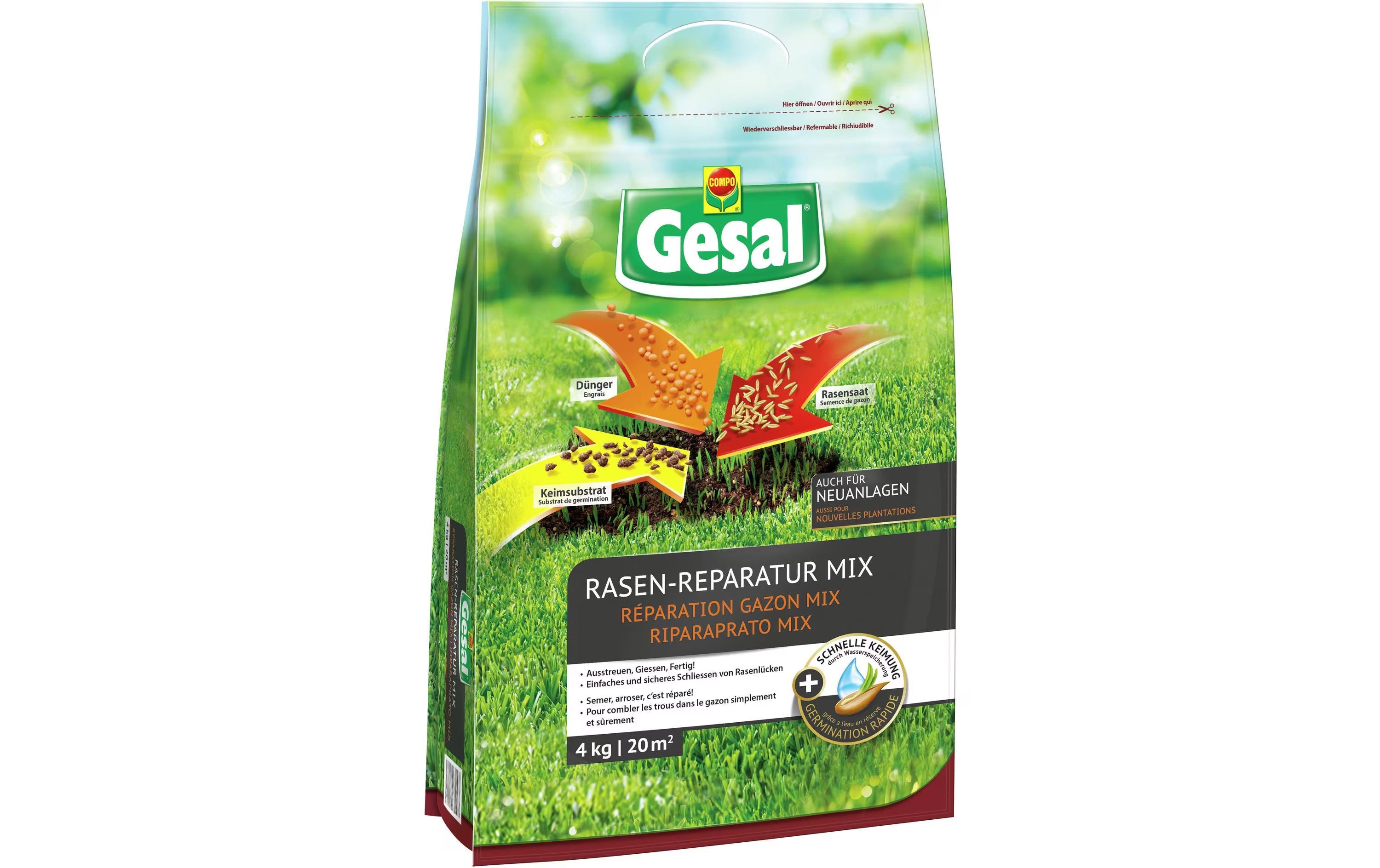 Rasen-Reparatur MIX 4 kg