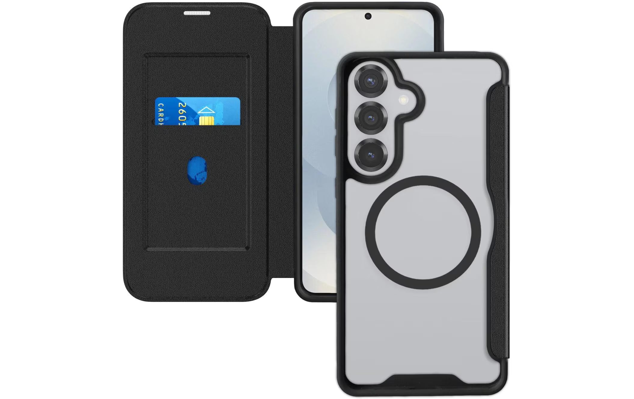 4SMARTS Urban Pro Flipcase, Schwarz