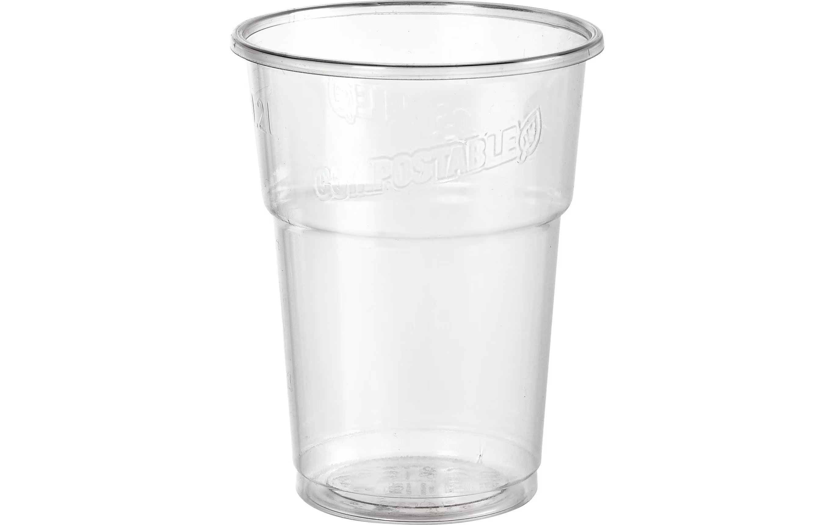 Duni Glas 250ml PLA Füllstrich