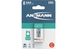 Ansmann Akku AAA NiMH 550 mAh 1.2V 2er