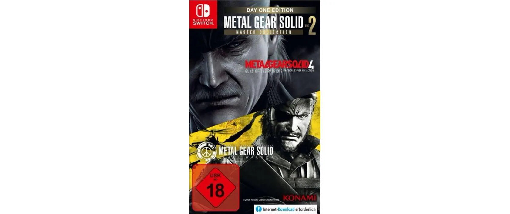 Metal Gear Solid Master Collection 2, Swi