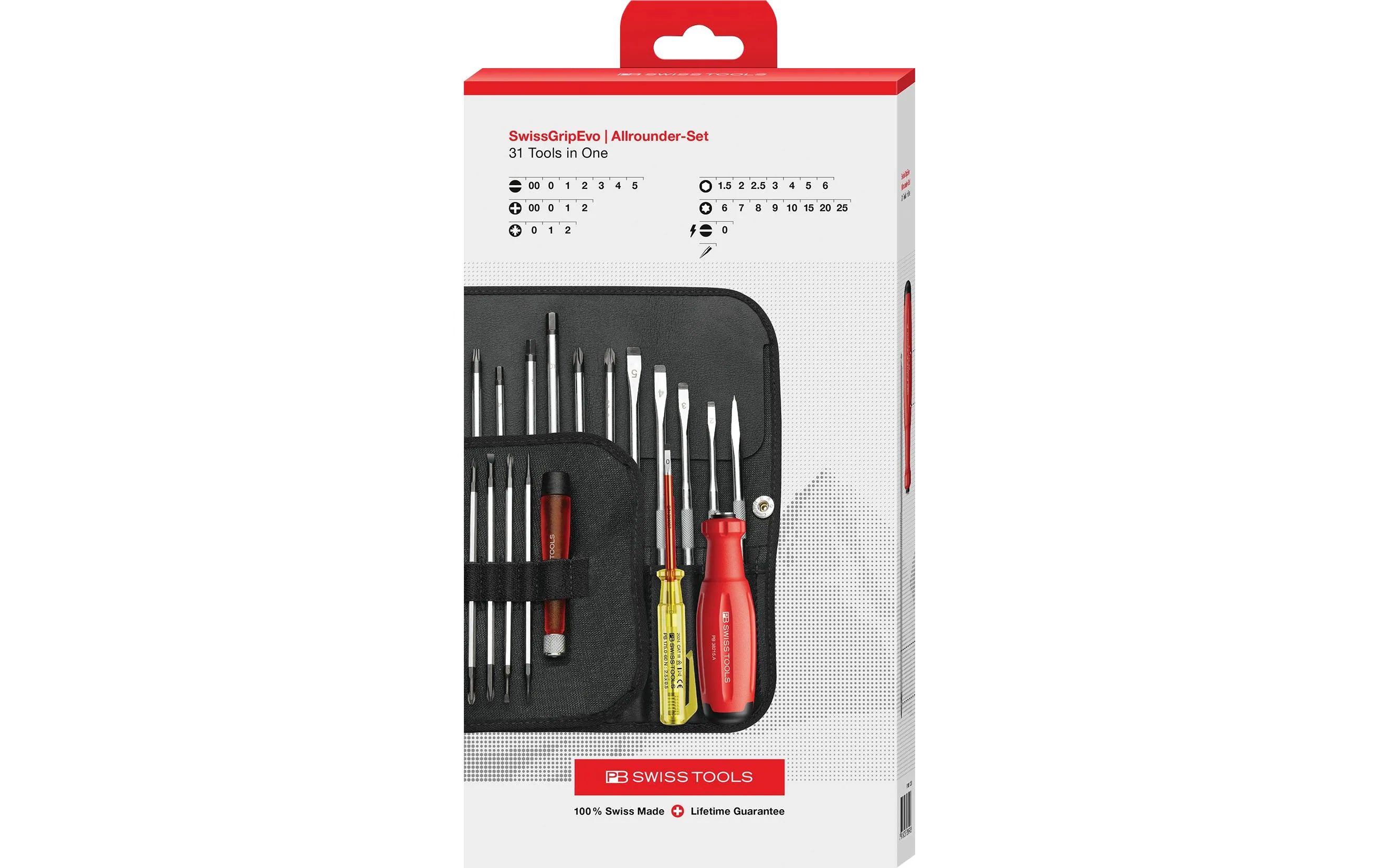 SwissGrip Evo Allrounder-Set Rolltasche