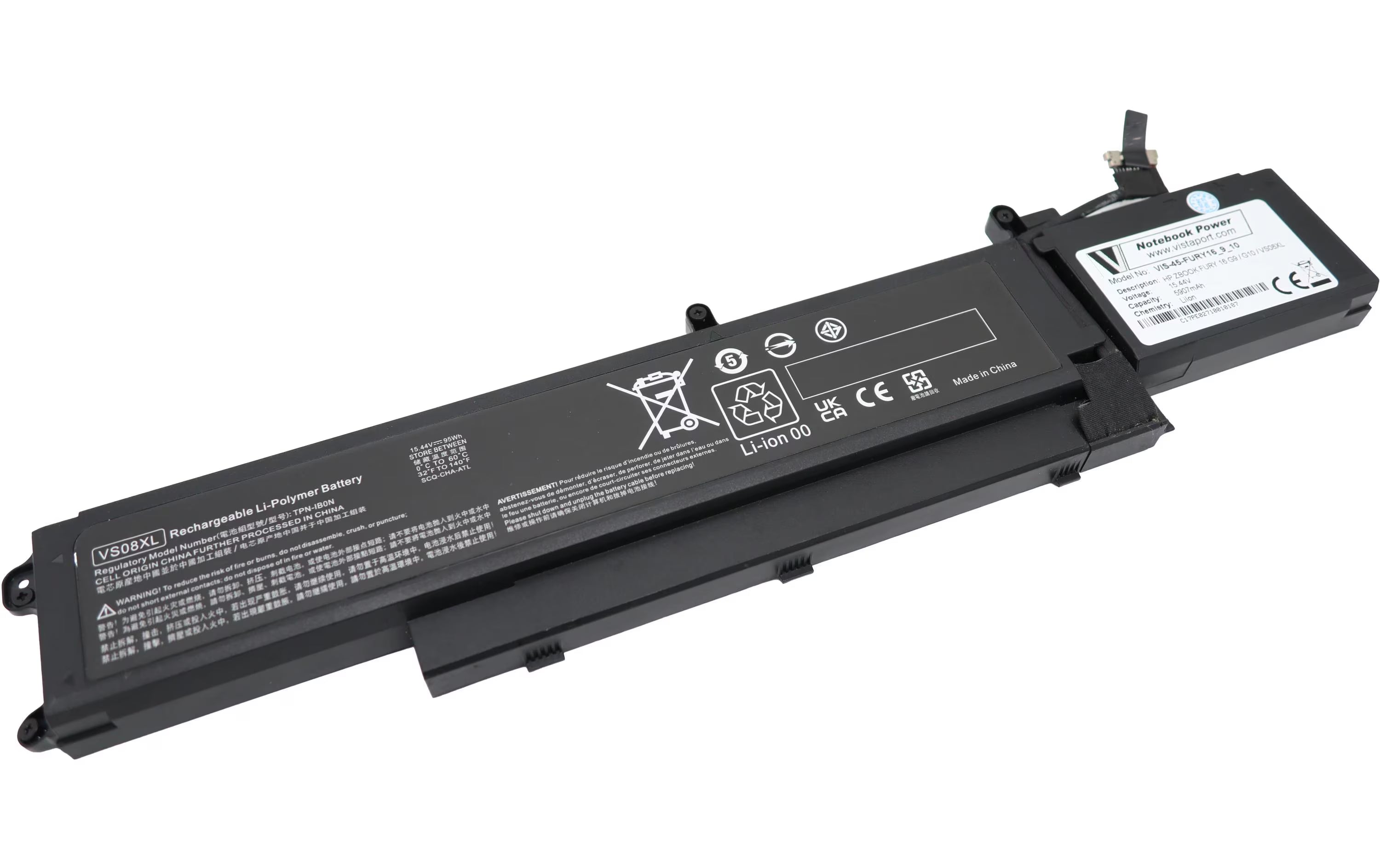 Vistaport Notebook Batteries für HP