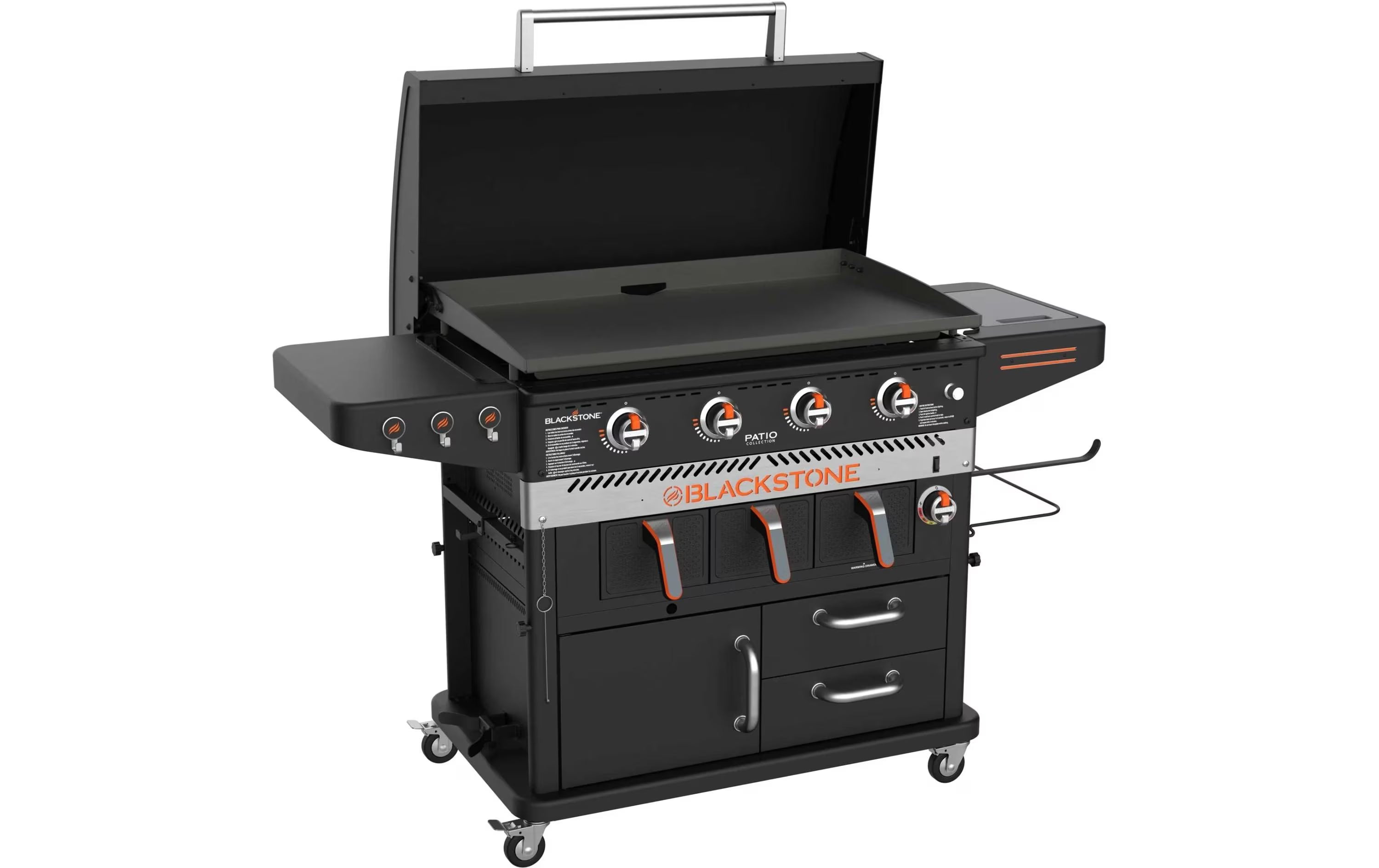 36-Zoll-Grillplatte mit Airfryer