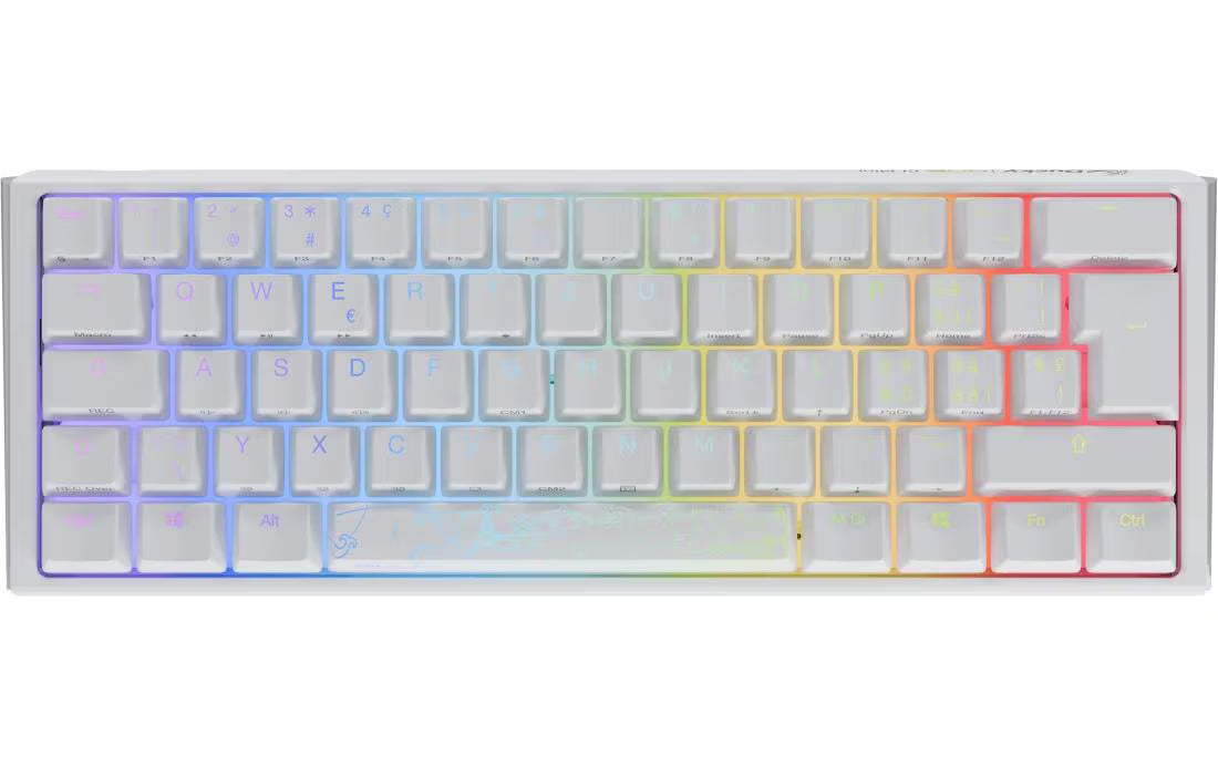 Ducky ONE 3 Mini Classic MX Cherry Red WHI